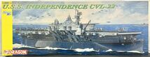 【未組立品】ドラゴン Modern Sea Power 1/350 1024 U.S.S.インデペンデンス CVL-22 / DRAGON Smart Kit INDEPENDENCE_画像1