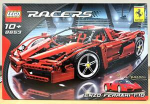 【新品未開封】LEGO レゴ RACERS ENZO Ferrari 1:10 レーサーズ エンツォ フェラーリ 10+ 8653