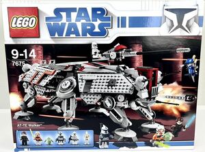  новый товар нераспечатанный Lego AT-TE War машина 7675