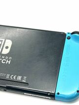 【ジャンク】Nintendo Switch(ニンテンドースイッチ) MOD.HAC-001 初期型 ネオン/ピンク ※通電確認済み_画像7