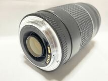 ★☆★ Canon EF 75-300mm F4-5.6 Ⅲ Lens キヤノン レンズ 完動 ◆レンズフィルター付き！_画像3