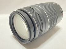 ★☆★ Canon EF 75-300mm F4-5.6 Ⅲ Lens キヤノン レンズ 完動 ◆レンズフィルター付き！_画像2