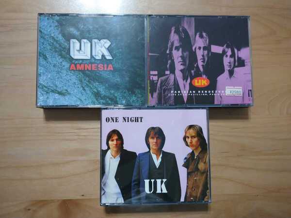 ★UK★One Night 1979★Parisian Rendezvous 1979★Amnesia N.Y. 1979★6CD★中古品★中古CD店購入品