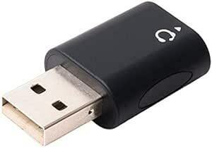 ミヨシ(Miyoshi) MCO オーディオ変換アダプタ USBポート - 3.5mmミニジャック 4極タイプ PAA-U4P