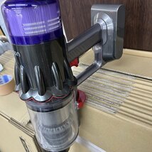 127821◎Dyson ダイソン SV18 コードレスクリーナー サイクロン式 グレー ブルー 付属品有 保存箱有_画像2