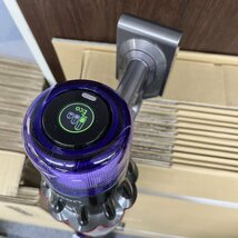 127821◎Dyson ダイソン SV18 コードレスクリーナー サイクロン式 グレー ブルー 付属品有 保存箱有_画像3