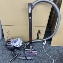 127994◎Dyson ダイソン DC63 電気掃除機 グレー ブルー 青 付属品有_画像1