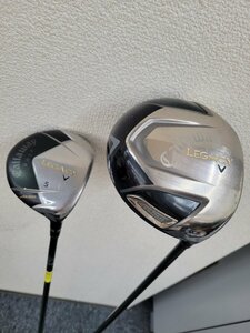 123444。Callaway キャロウェイ LEGACY レガシー ドライバー 1W/9.5° フェアウェイ 5W/19°