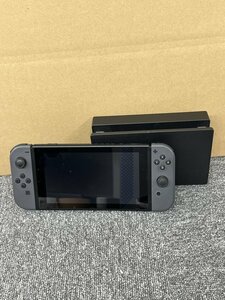 [126792]Nintendo Switch本体 ニンテンドー 任天堂スイッチ グレー HAC-001 ドック付き・箱無し
