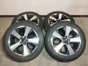 ⑫ガリキズ無し　Subaru　XV　Genuine alloy wheels　Bridgestone　ECOPIA　225/55R17　4本set