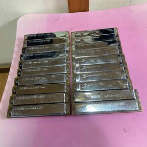 TOMBO HARMONICA super Special IWASAKI SOLO harmonica 20 point set present condition goods 