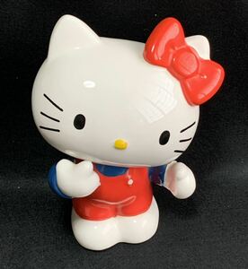 [ редкий ][ Showa Retro ] 1976 год Hello Kitty керамика копилка высота примерно 21cm