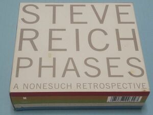 CD STEVE REICH / PHASES : A NONSUTCH RETROSOPECTIVE 5CD