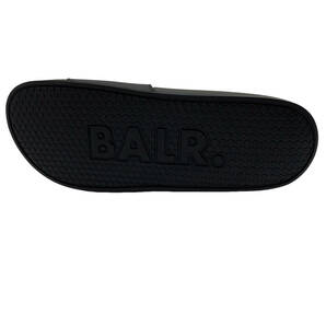 定価18000円■BALR. ■毎シーズン定番 スライドサンダル■ブラックｘホワイト■ボーラー■BALR■シャワーサンダル 40サイズの画像5