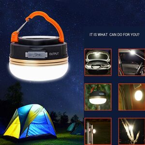 大人気 キャンプ アウトドア ピクニック ランタン 照明 LED ランプ ハイパワー 充電式 長持ち キャンピングカー 非常灯