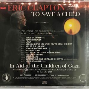 ERIC CLAPTON - TO SAVE A CHILD （CD+ボーナスディスク）EMPRESS VALLEY / MID VALLEYの画像2