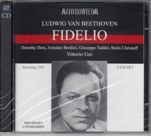 [2CD/Andromeda]ベートーヴェン:歌劇「フィデリオ」全曲[イタリア語歌唱]/D.ダウ&A.ベルディーニ他&V.グイ&ローマRAI交響楽団 1955.11.28_画像1