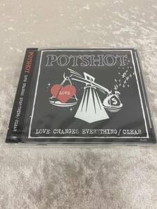 CD POTSHOT pot Schott / LOVE CHANGES EVERYTHING/Clear нераспечатанный ska core 