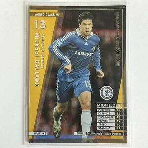 ♪♪WCCF 08-09 WMF ミヒャエル・バラック Michael Ballack Chelsea ♪三点落札で普通郵便送料無料♪