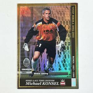 ♪♪WCCF 02-03 ATLE ミヒャエル・コンセル Michael Konsel AS Roma 2002-2003♪三点落札で普通郵便送料無料♪