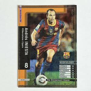 ♪♪WCCF 10-11 WOM アンドレス・イニエスタ Andres Iniesta Barcelona 2010-2011♪三点落札で普通郵便送料無料♪