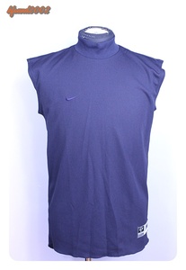 NIKE BASEBALL WEAR　ナイキ　ベースボールウェア　インナーシャツ　Mサイズ　紺系色　良品！！