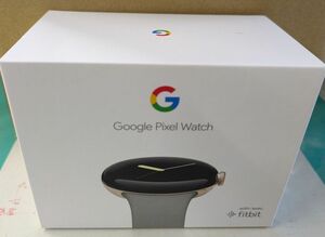 Google Pixel Watch, Champagne Gold ケース / Hazel アクティブ バンド　Wifiモデル