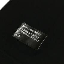 MONCLER FRAGMENT ドラゴン Tシャツ 黒 Sサイズ 新品　定価42500円　モンクレール ジーニアス フラグメント FRGMT ロゴ HF スカジャン_画像4