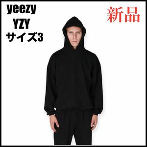 YZY GOSHA BLACK HOODIE yeezy イージー パーカー サイズ3