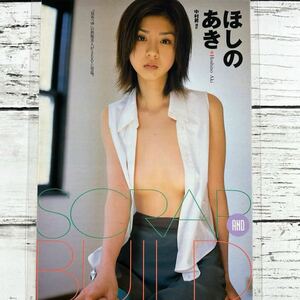 [ high quality laminate processing ][ Hoshino Aki ] Play Boy 2001 year 50 number magazine scraps 4P B5 film swimsuit bikini model performer woman super 