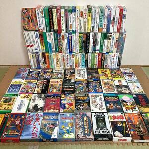  Super Famicom SFC box soft 120ps.@ large amount summarize set Hsu fami Mario Donkey Kong lock man Street Fighter Chrono 