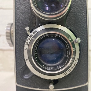  ヤシカ Yashicaflex Yashimar 80mm F3.5 二眼カメラ COPAL の画像4