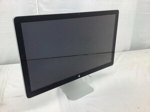 Apple LED Cinema Display/27インチ/モニター A-1316 動作確認済 映りムラ有 中古品 ACB