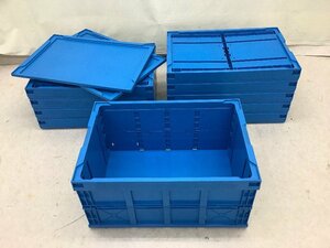  sun ko- folding container /10 point / cover ×2 sheets / cover attaching height 34cm writing trace have secondhand goods ACB