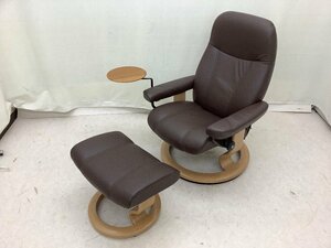 EKORNES(エコーネス) ストレスレスチェア/オットマンセット 中古品 ACB