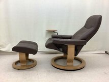 EKORNES(エコーネス) ストレスレスチェア/オットマンセット 中古品 ACB_画像2