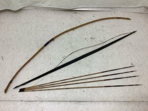  bow arrow / archery / bamboo bow / peace bow secondhand goods ACB