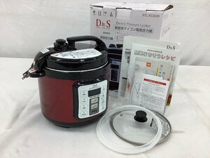 D&S home use microcomputer electric pressure cooker /2021 year made STL-EC50R through electric work only has confirmed water red adhesion secondhand goods ACB