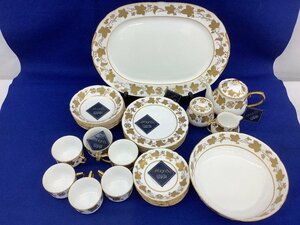  Misato ceramics / coral - tea ina tea set / plate / oval / tableware summarize unused goods ACB