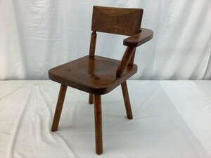  arrow . gold Taro chair / literary creation furniture / wooden secondhand goods ACB
