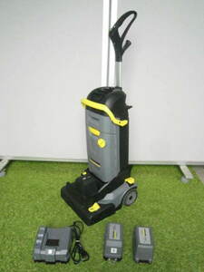 KARCHER Karcher аккумулятор тип рука вдавлено . тип пол мойка BR 30/4 C BP 20 год производства аккумулятор ×2 с зарядным устройством .No.2