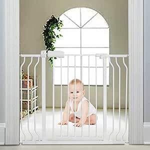 Mornyray baby gate baby fence .. trim type auto Crows function pet gate safety safety gate door opening and closing 