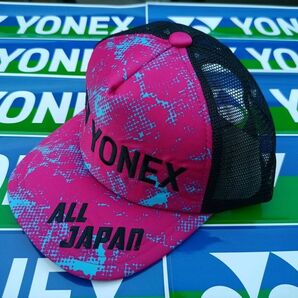 YONEX '24年 カタログ未掲載限定 ALL JAPAN メッシュキャップ(UNI)