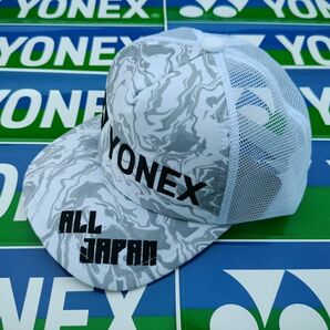 YONEX '24年 カタログ未掲載限定 ALL JAPAN メッシュキャップ(UNI)