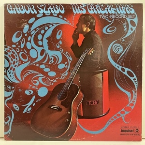 ■即決 JAZZ Gabor Szabo / His Great Hits as9204-2 j41067 米オリジナル、赤黒 