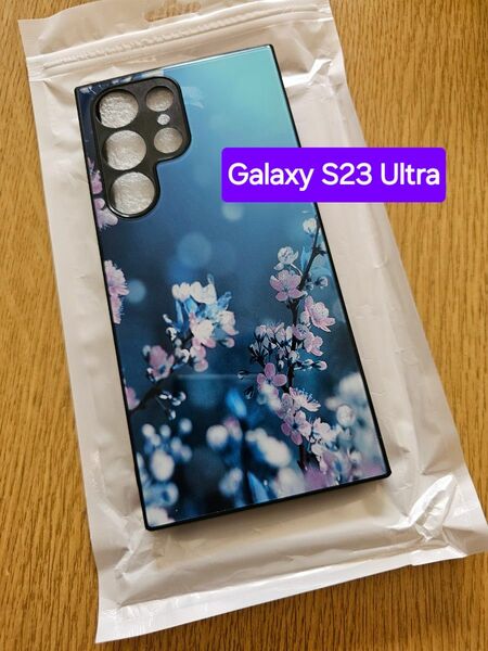 スマホケース Galaxy S23 Ultra 用 新品 ② android アンドロイド 花柄