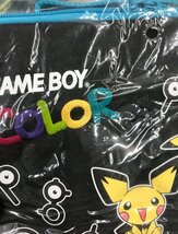 ★内袋未開封 当時物 ポケモン ゲームボーイシリーズ専用 ゲームボーイバッグ 収納ケース ピカチュウ ピチュー アンノーン グッズ_画像5