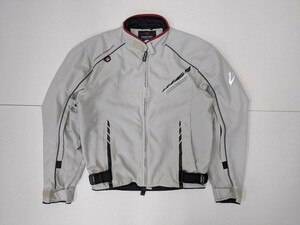 6.la fan draw doROUGH & ROAD reverse side mesh Single Rider's Biker jacket bike wear men's LL gray black y408
