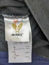 18．AVIREX アヴィレックス クルーネック マルチグラフィック GT-10 Tシャツ 半袖 メンズL 6193403黒x308_画像6