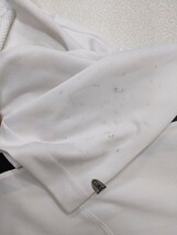20．2点 adidas アディダス ジャージ素材 メッシュ半袖ポロシャツ ハーフパンツ ショートパンツ メンズL 白黒 トレーニングウェア x403_画像7